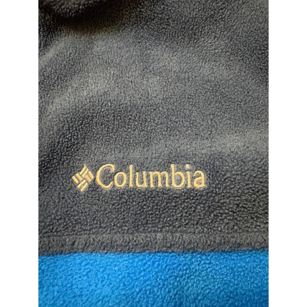 Columbia Sportswear Company Full Zip Fleece Jacket Mens Size Small Blue - Picture 4 of 10